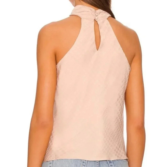 Heartloom Halter Top  Blouse Cream Beige Size XS - Picture 2 of 7